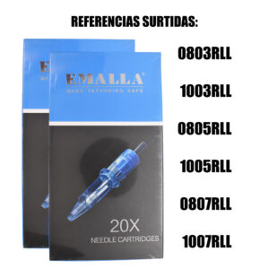Promo Cartuchos Tatuaje Emalla